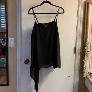 Lane Bryant 14/16 black blouse